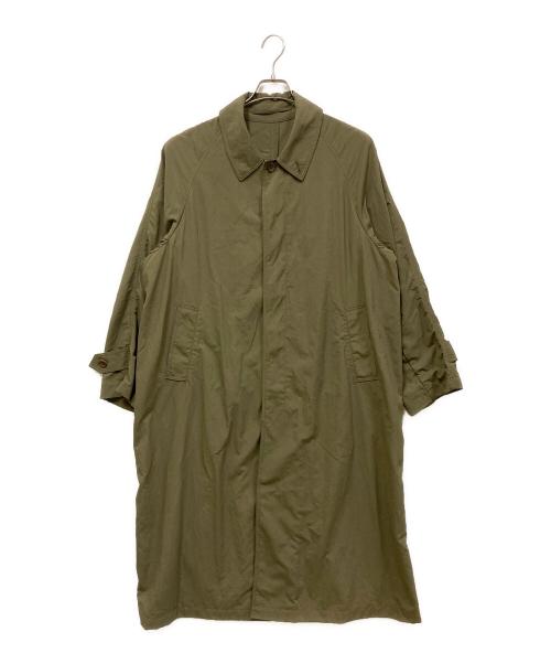 STEVEN ALAN（スティーブンアラン）STEVEN ALAN (スティーブンアラン) NYLON BAL COLLAR COAT カーキ サイズ:SIZE Lの古着・服飾アイテム