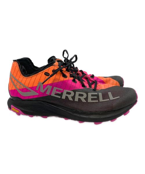 MERRELL（メレル）MERRELL (メレル) トレイルランニングシューズ ピンク×オレンジ サイズ:SIZE 27.5cmの古着・服飾アイテム