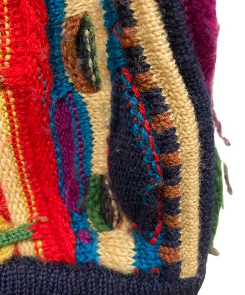 limnos（リムノス）Limnos (リムノス) 3Dニットカーディガン マルチカラー サイズ:SIZE Mの古着・服飾アイテム