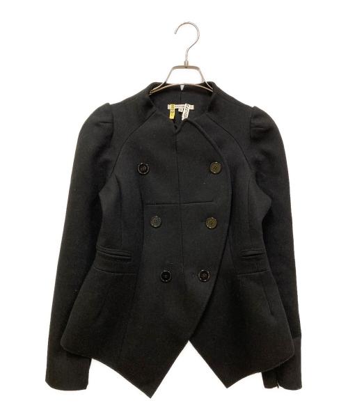 CARVEN（カルヴェン）CARVEN (カルヴェン) ウールコート ブラック サイズ:SIZE 36の古着・服飾アイテム