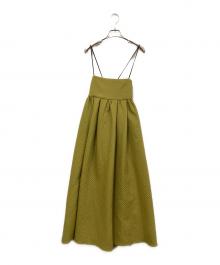 ELLIE（エリー）の古着「マトラッセキャミワンピース」｜ライトグリーン