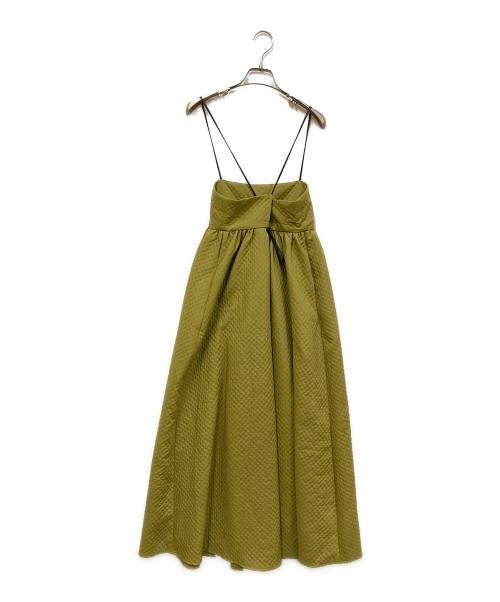 ELLIE（エリー）ELLIE (エリー) マトラッセキャミワンピース ライトグリーン サイズ:SIZE Freeの古着・服飾アイテム