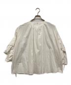 Cen.セン）の古着「花びらブラウス」｜ホワイト