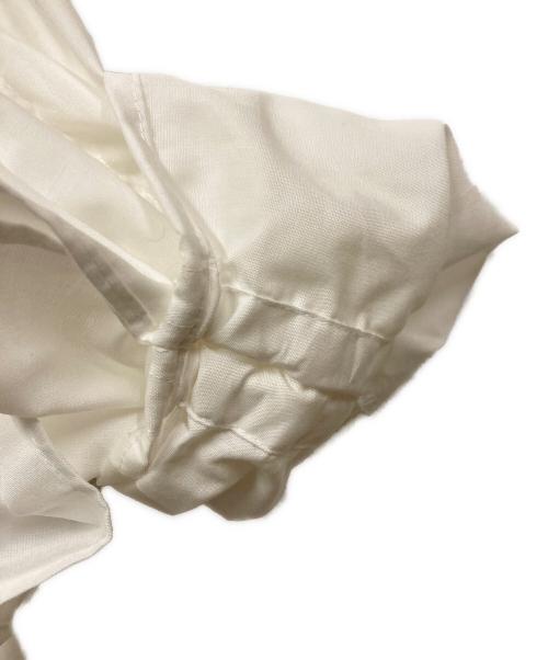 Cen.（セン）Cen. (セン) 花びらブラウス ホワイト サイズ:SIZE Freeの古着・服飾アイテム