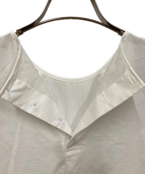 CADUNE（カデュネ）CADUNE (カデュネ) バルーン裾チュニック ホワイト サイズ:SIZE 36の古着・服飾アイテム