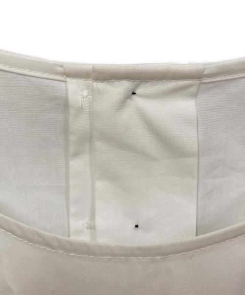 CADUNE（カデュネ）CADUNE (カデュネ) バルーン裾チュニック ホワイト サイズ:SIZE 36の古着・服飾アイテム