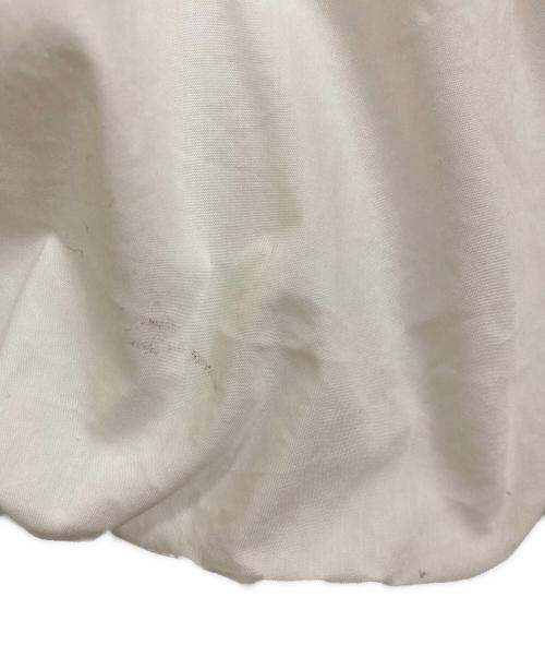 CADUNE（カデュネ）CADUNE (カデュネ) バルーン裾チュニック ホワイト サイズ:SIZE 36の古着・服飾アイテム