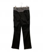 DIESELディーゼル）の古着「ストレッチ ブーツカットパンツ」｜ブラック