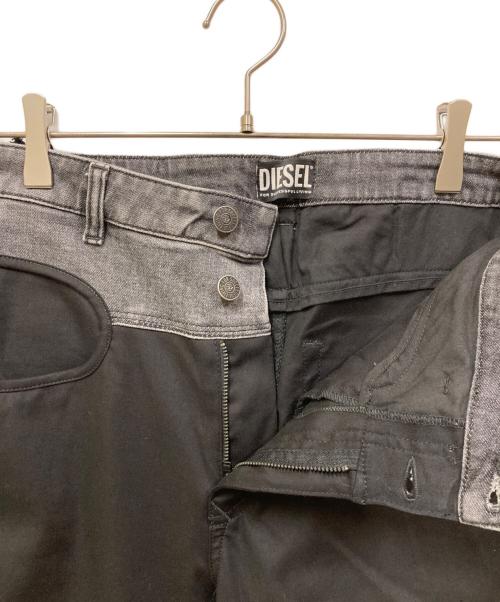 DIESEL（ディーゼル）DIESEL (ディーゼル) ストレッチ ブーツカットパンツ ブラック サイズ:SIZE W29の古着・服飾アイテム