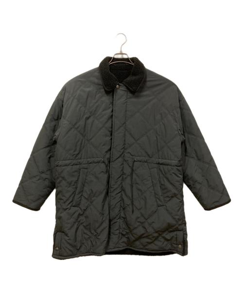 SIMPLICITE（シンプリシテ）simplicite (シンプリシテ) キルティングリバーシブルコート グレー サイズ:表記なしの古着・服飾アイテム