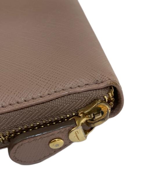 Salvatore Ferragamo（サルヴァトーレ フェラガモ）Salvatore Ferragamo (サルヴァトーレ フェラガモ) 長財布 ピンク サイズ:表記なしの古着・服飾アイテム