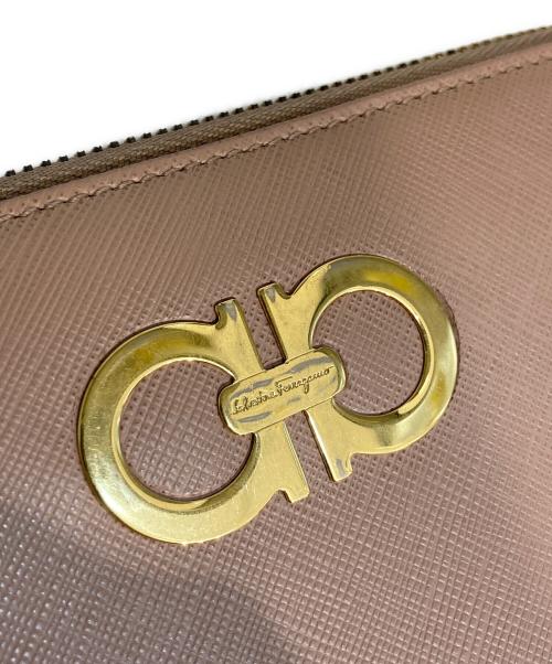 Salvatore Ferragamo（サルヴァトーレ フェラガモ）Salvatore Ferragamo (サルヴァトーレ フェラガモ) 長財布 ピンク サイズ:表記なしの古着・服飾アイテム