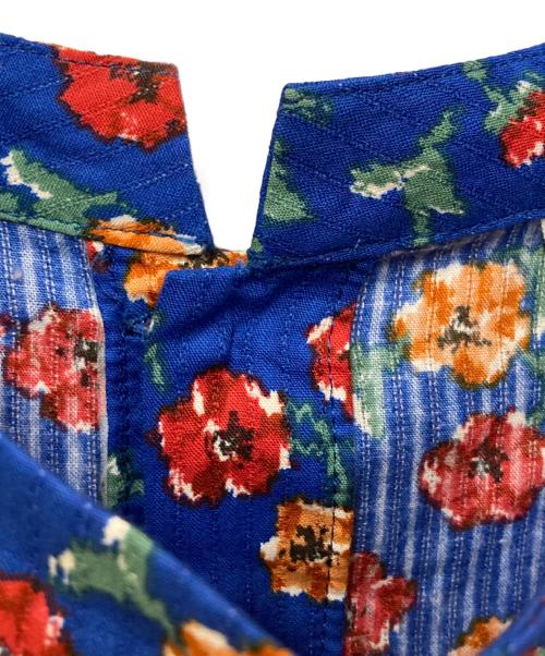 bulle de savon（ビュル デ サボン）bulle de savon (ビュル デ サボン) 花柄ワンピース ネイビー サイズ:SIZE Freeの古着・服飾アイテム