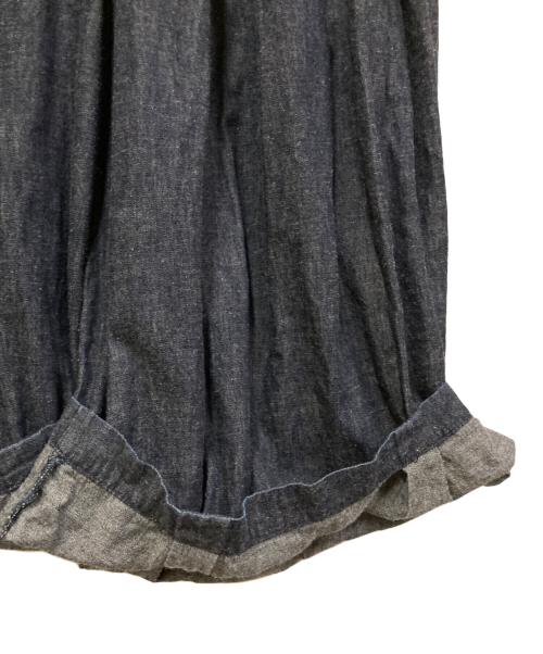 HARVESTY（ハーベスティー）HARVESTY (ハーベスティー) 綿麻デニム サーカス キュロット インディゴ サイズ:1の古着・服飾アイテム