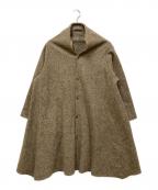 nest Robeネストローブ）の古着「ウールネップローブコート」｜ベージュ