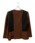 GIVENCHY BOUTIQUES (ジバンシー ブティックス) ノーカラージャケット ブラウン サイズ:SIZE 40：5000円
