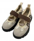 Rockfish Weatherwearロックフィッシュウェザーウェア）の古着「BRYN VELCRO SNEAKERS SUEDE」｜ベージュ