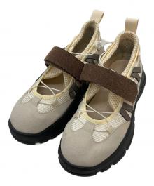 Rockfish Weatherwear（ロックフィッシュウェザーウェア）の古着「BRYN VELCRO SNEAKERS SUEDE」｜ベージュ