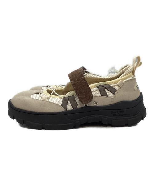 Rockfish Weatherwear（ロックフィッシュウェザーウェア）Rockfish Weatherwear (ロックフィッシュウェザーウェア) BRYN VELCRO SNEAKERS SUEDE ベージュ サイズ:SIZE UK5の古着・服飾アイテム
