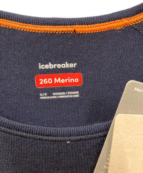 Icebreaker（アイスブレーカー）Icebreaker (アイスブレーカー) メリノ260テックロングスリーブクルー ネイビー サイズ:SIZE Mの古着・服飾アイテム