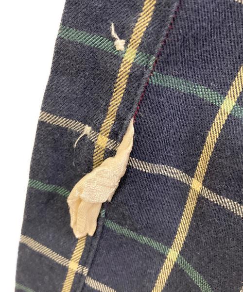 Burberry's（バーバリー）Burberry's (バーバリーズ) チェックシャツ ネイビー サイズ:SIZE XLの古着・服飾アイテム