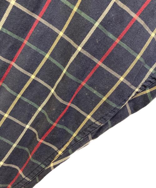 Burberry's（バーバリー）Burberry's (バーバリーズ) チェックシャツ ネイビー サイズ:SIZE XLの古着・服飾アイテム