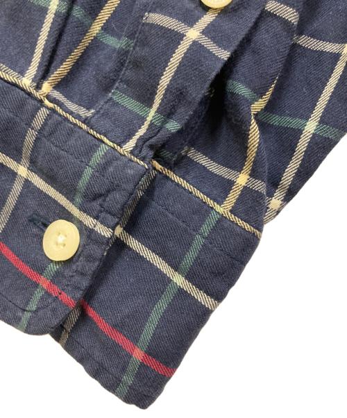 Burberry's（バーバリー）Burberry's (バーバリーズ) チェックシャツ ネイビー サイズ:SIZE XLの古着・服飾アイテム