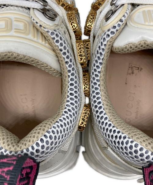 GUCCI（グッチ）GUCCI (グッチ) FLASHTREK SAGA ホワイト サイズ:SIZE 35の古着・服飾アイテム