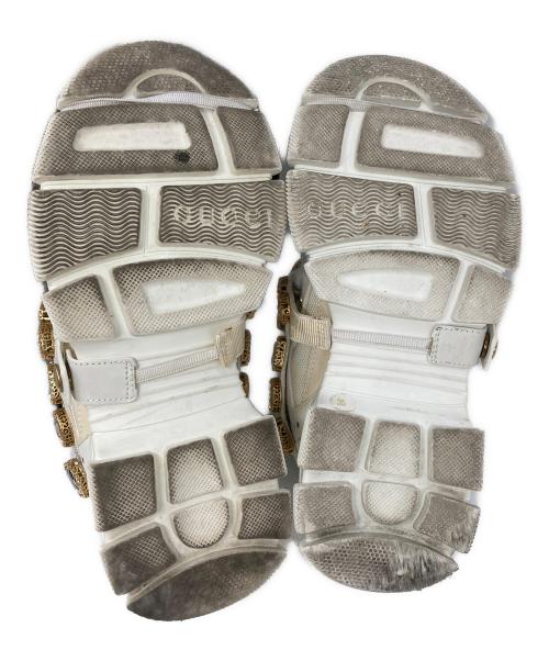 GUCCI（グッチ）GUCCI (グッチ) FLASHTREK SAGA ホワイト サイズ:SIZE 35の古着・服飾アイテム