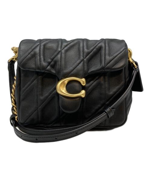 COACH（コーチ）COACH (コーチ) タイムズ スクエア タビー ショルダー バッグ・キルティング ブラックの古着・服飾アイテム