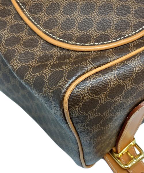 CELINE（セリーヌ）CELINE (セリーヌ) マカダム柄リュック ブラウン サイズ:表記なしの古着・服飾アイテム