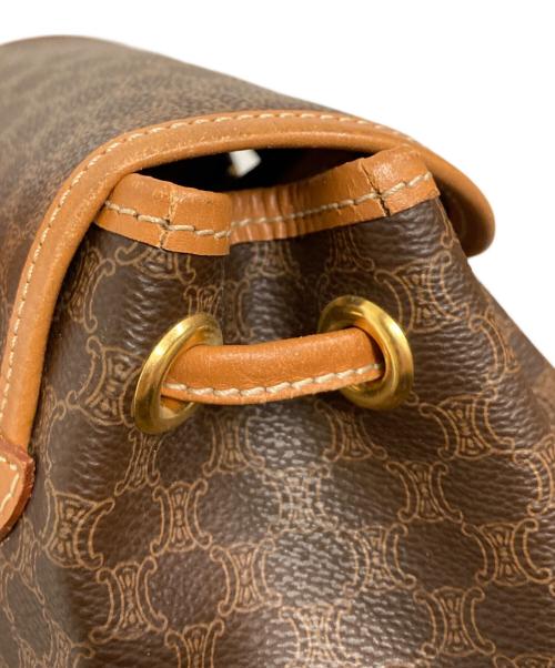 CELINE（セリーヌ）CELINE (セリーヌ) マカダム柄リュック ブラウン サイズ:表記なしの古着・服飾アイテム