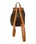 CELINE (セリーヌ) マカダム柄リュック ブラウン サイズ:表記なし：20000円