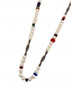 glambグラム）の古着「パールネックレス」｜マルチカラー