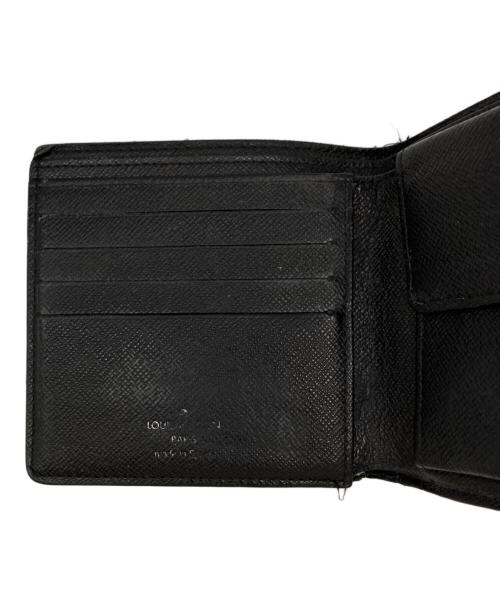 LOUIS VUITTON（ルイ ヴィトン）LOUIS VUITTON (ルイ ヴィトン) 2つ折り財布 ブラックの古着・服飾アイテム