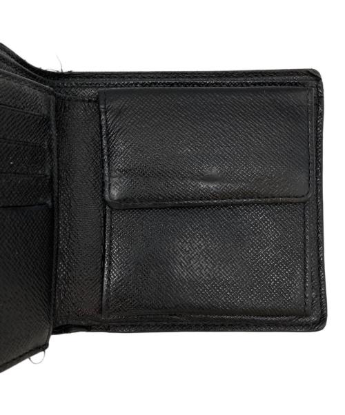 LOUIS VUITTON（ルイ ヴィトン）LOUIS VUITTON (ルイ ヴィトン) 2つ折り財布 ブラックの古着・服飾アイテム