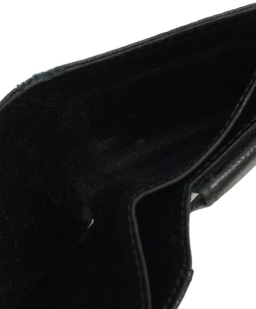 LOUIS VUITTON（ルイ ヴィトン）LOUIS VUITTON (ルイ ヴィトン) 2つ折り財布 ブラックの古着・服飾アイテム