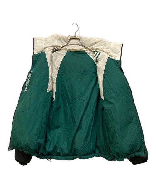 adidas（アディダス）adidas (アディダス) JKT DOWN REV ブラック×グリーン サイズ:SIZE Sの古着・服飾アイテム