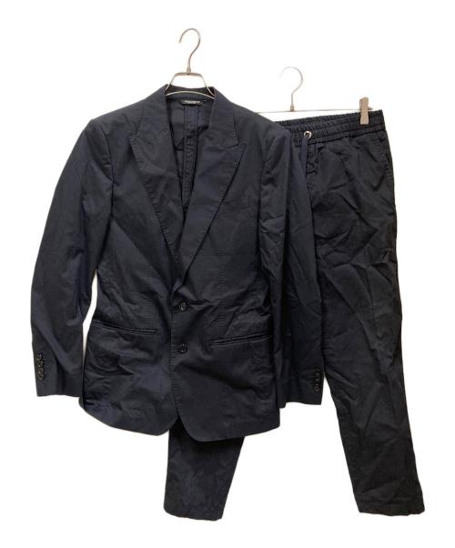 DOLCE & GABBANA（ドルチェ＆ガッバーナ）DOLCE & GABBANA (ドルチェ＆ガッバーナ) セットアップスーツ ネイビー サイズ:SIZE ４６の古着・服飾アイテム