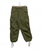 BEAMSビームス）の古着「ビッグ 6ポケット カーゴパンツ」｜カーキ