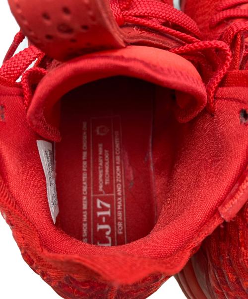 NIKE（ナイキ）NIKE (ナイキ) LEBRON 17 レッド サイズ:SIZE 29cmの古着・服飾アイテム