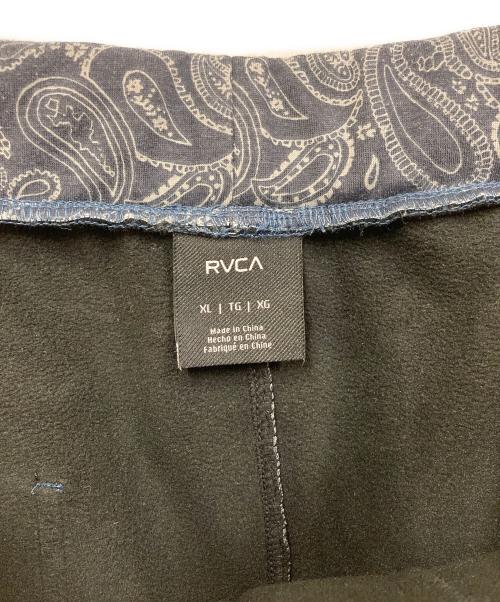 RVCA（ルーカ）RVCA (ルーカ) PATCHWORK BANDANA SWEAT PANTS ネイビー サイズ:SIZE XLの古着・服飾アイテム