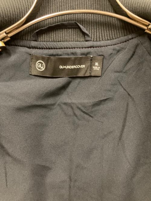GU（ジーユー）GU (ジーユー) UNDERCOVER (アンダーカバー) スタジャン バーガンディー サイズ:SIZE XLの古着・服飾アイテム