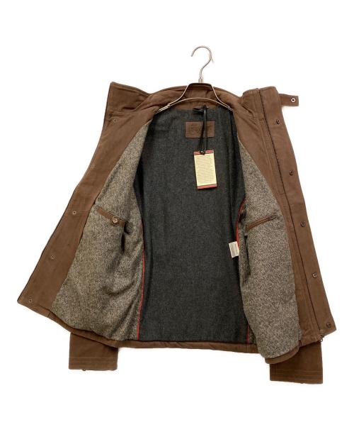 SUXUS（サクスス）SUXUS (サクスス) レザージャケット ブラウン サイズ:SIZE 50の古着・服飾アイテム
