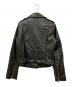 ZARA (ザラ) ライダースジャケット ブラック サイズ:SIZE S：4000円