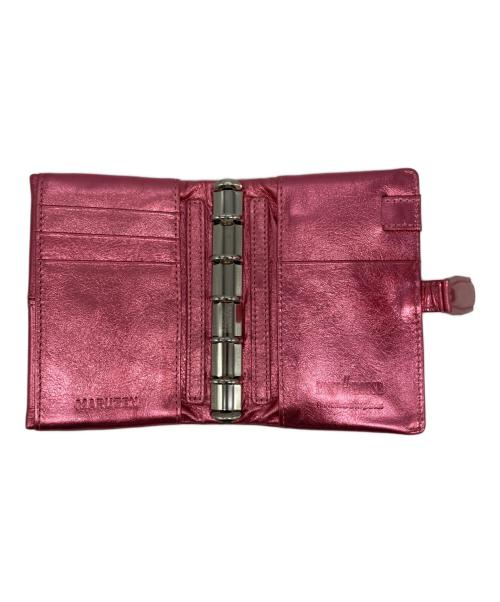 BRIT HOUSE（ブリットハウス）BRIT HOUSE (ブリットハウス) システム手帳カバー ピンクの古着・服飾アイテム