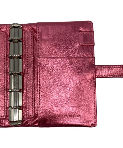 BRIT HOUSE（ブリットハウス）BRIT HOUSE (ブリットハウス) システム手帳カバー ピンクの古着・服飾アイテム