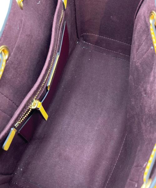 TORY BURCH（トリーバーチ）TORY BURCH (トリーバーチ) MONOGRAM Jacquard Small Tote Bag ベージュの古着・服飾アイテム