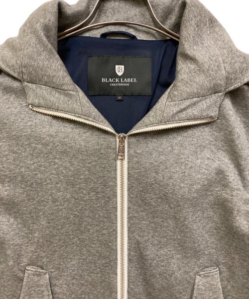 BLACK LABEL CRESTBRIDGE（ブラックレーベル クレストブリッジ）BLACK LABEL CRESTBRIDGE (ブラックレーベル クレストブリッジ) フーデッドジャケット グレー サイズ:SIZE Mの古着・服飾アイテム