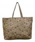 JIMMY CHOO (ジミーチュウ) トートバッグ サシャ ベージュ：12000円